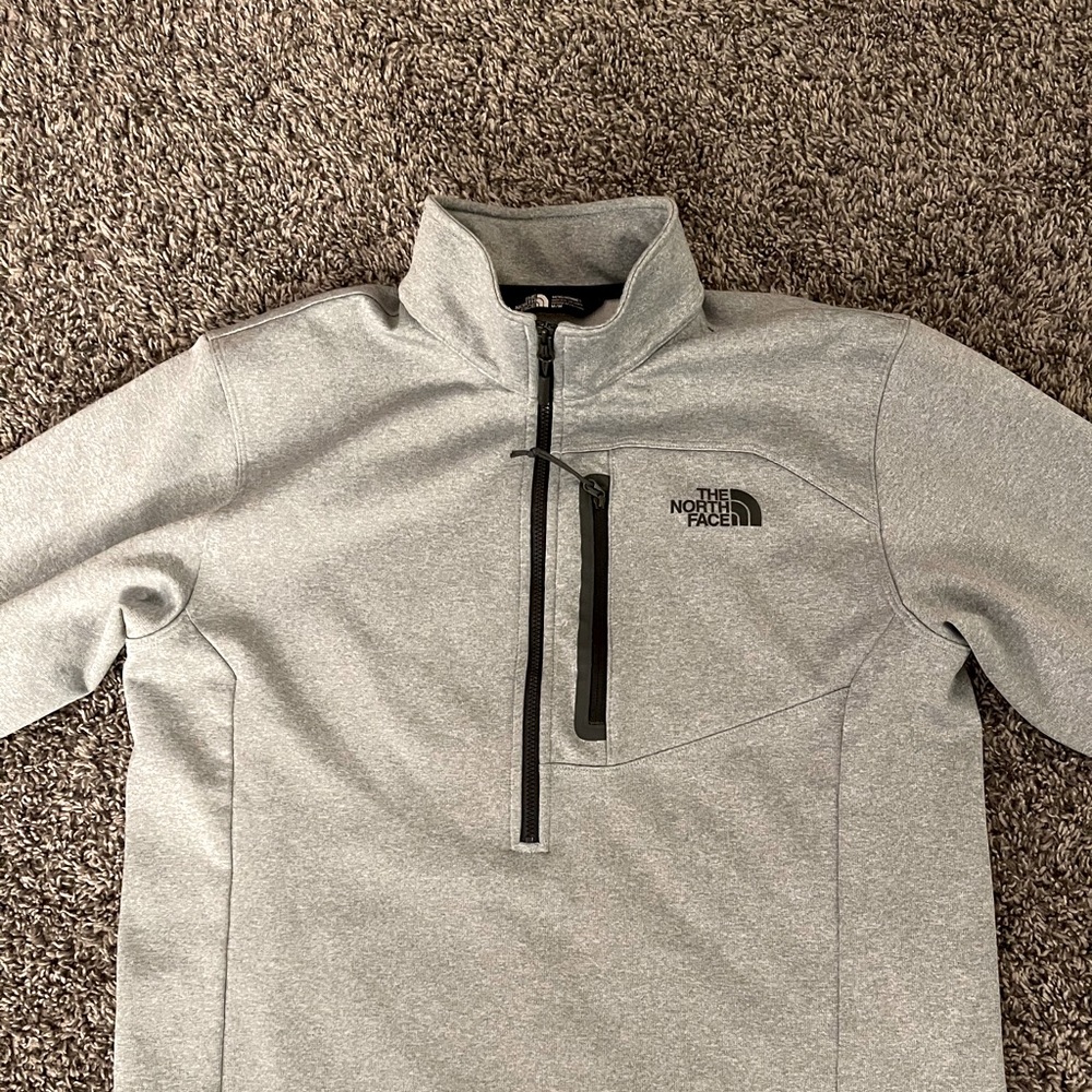 North Face Canyonlands half zip M Heather Grey